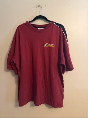 Men's Burgundy Short-Sleeve Redskins Tee